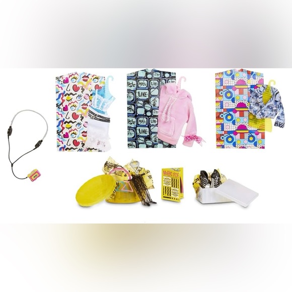 L.O.L SURPRISE! REMIX POP B.B FASHION DOLL WITH MUSIC, EXTRA OUTFIT ECT. - Picture 5 of 12